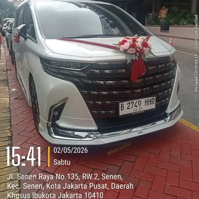 Sewa Mobil Wedding Jakarta Dengan Driver
